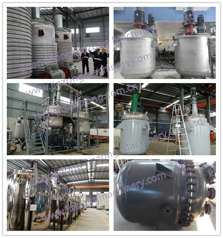 Enamel Reaction Glass Lined Reactor with External Stainless Steel Chemical Reactor Production Line