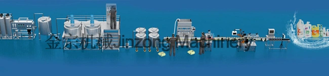 Jinzong Machinery Jgc Series Semi-Automatic Pneumatic Liquid/Cream/Paste Filling Machine