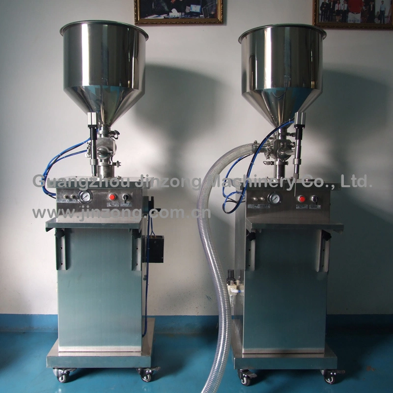 Stainless Steel Semi-Automatic Ointment and Liquid Filling Machine 1
