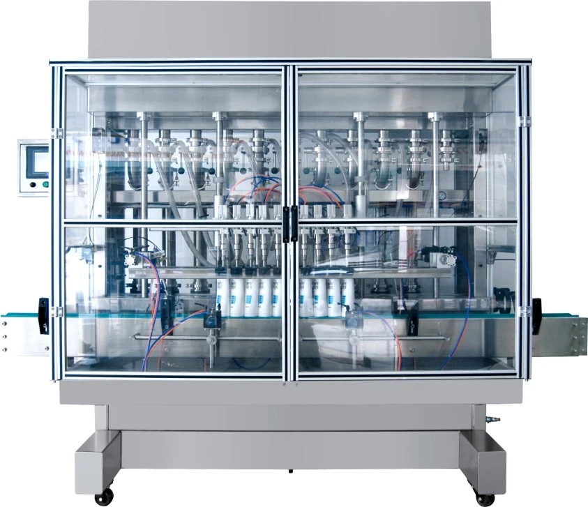 Automatic Cream Paste Filling Machine Disinfectant Hand Sanilizer Production Line