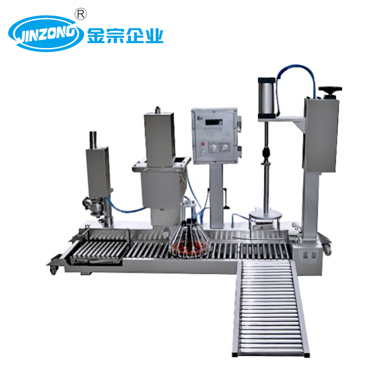 Wall Paint Weight Filling Capping Machine 5