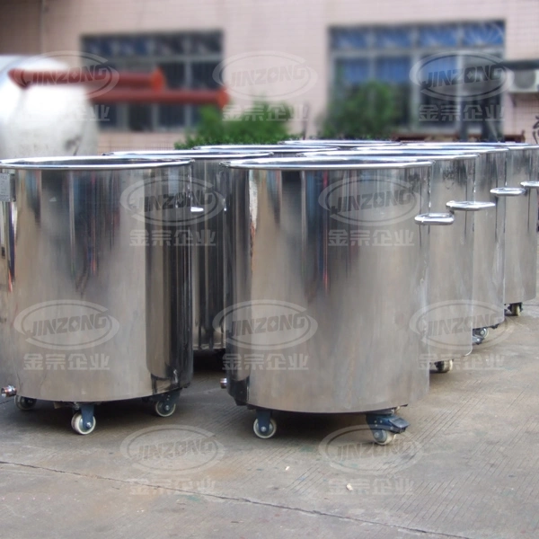 Stainless Steel Mobile Storage, Portable Storage Tank