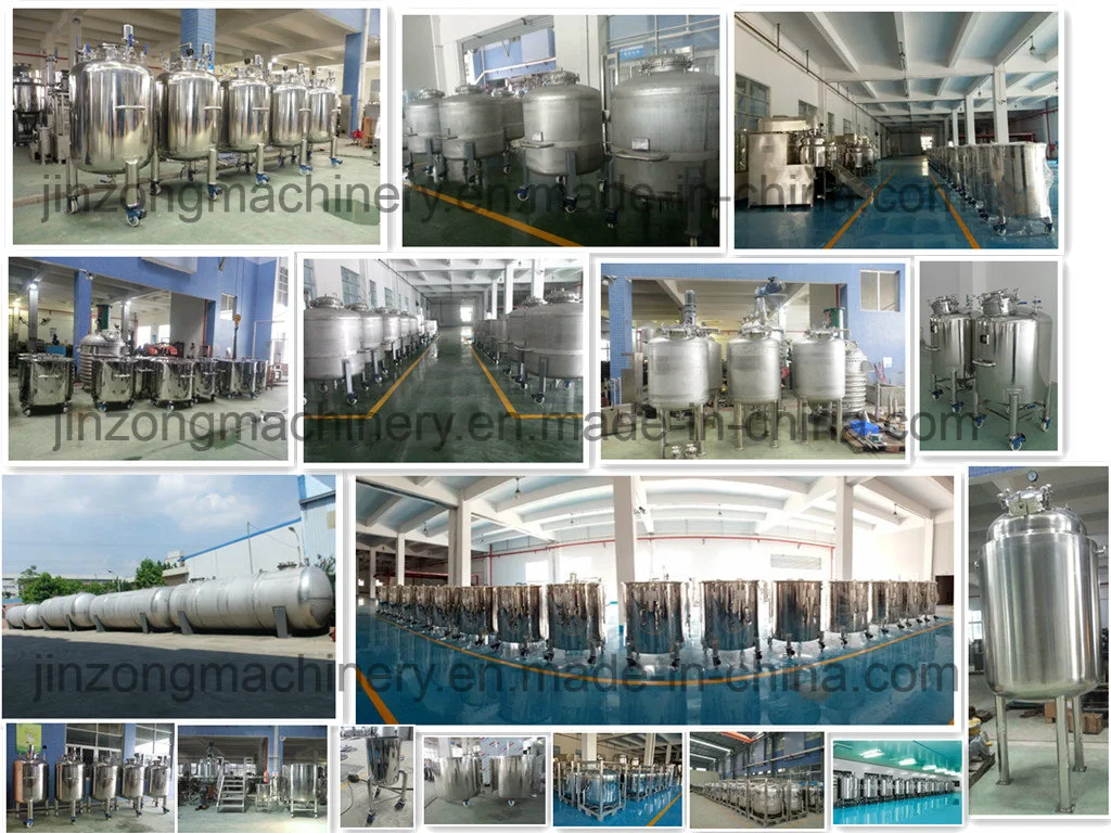 High Quality Food Grade Sanitary Stainless Steel Storage Tank