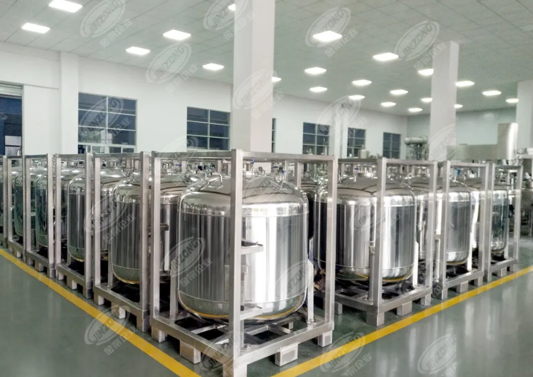 Customized Jacket Liquid Storage Tank with Insulation Layer