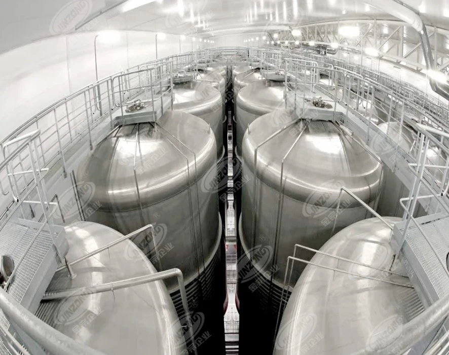 Customized Jacket Liquid Storage Tank with Insulation Layer