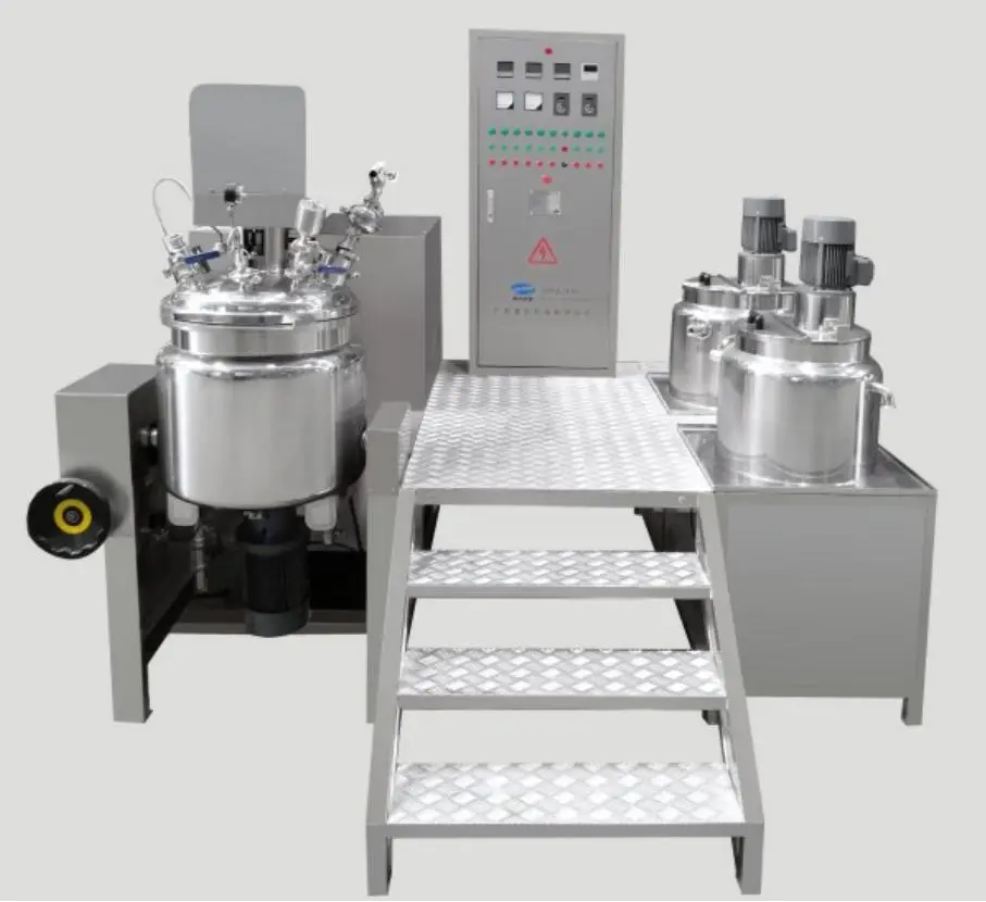 Tilting Vacuum Homogenizing Emulsifying Mixer