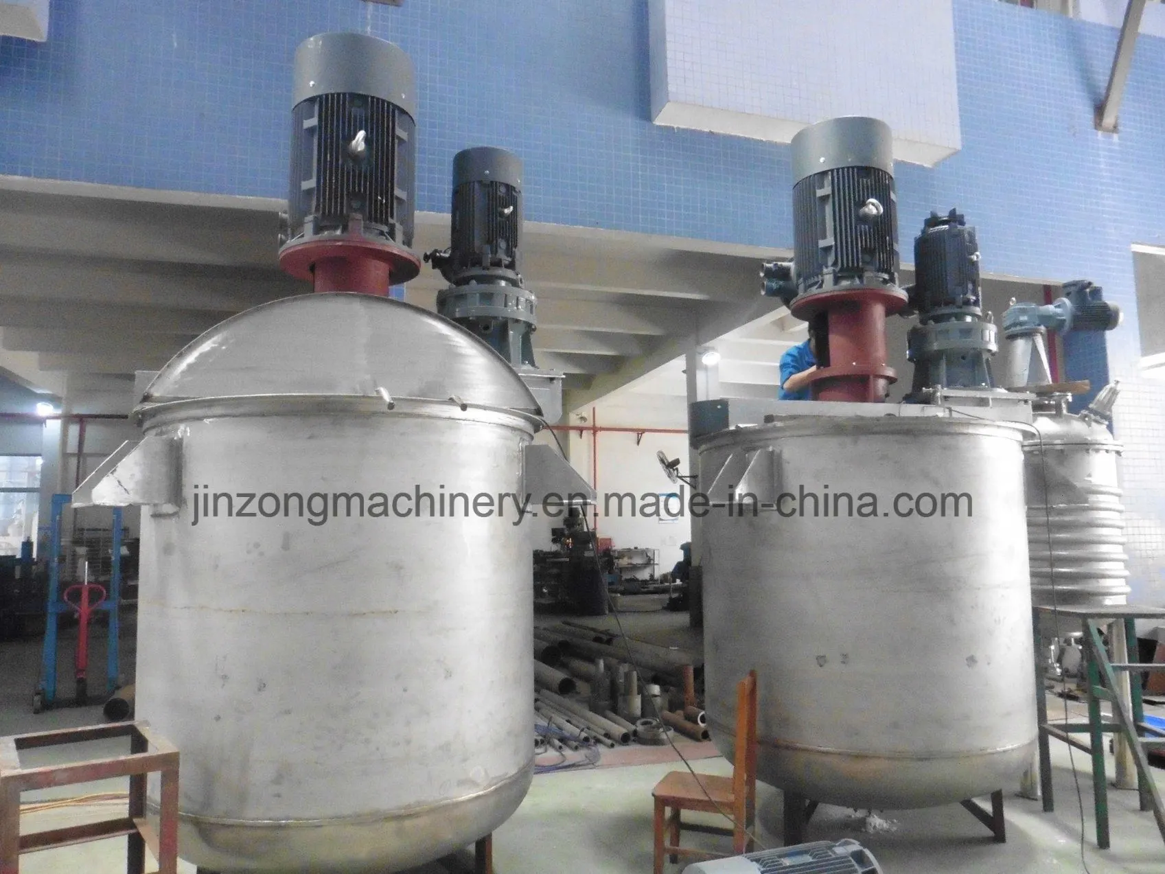 China Car Paint Prduction Making Kettle Manufacturer 1
