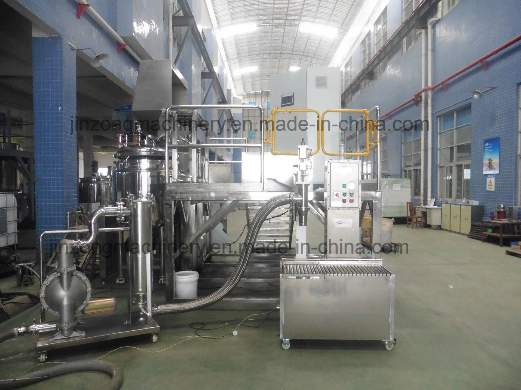China Automatic Acrylic Emulsion Paint Mixing Plant 1