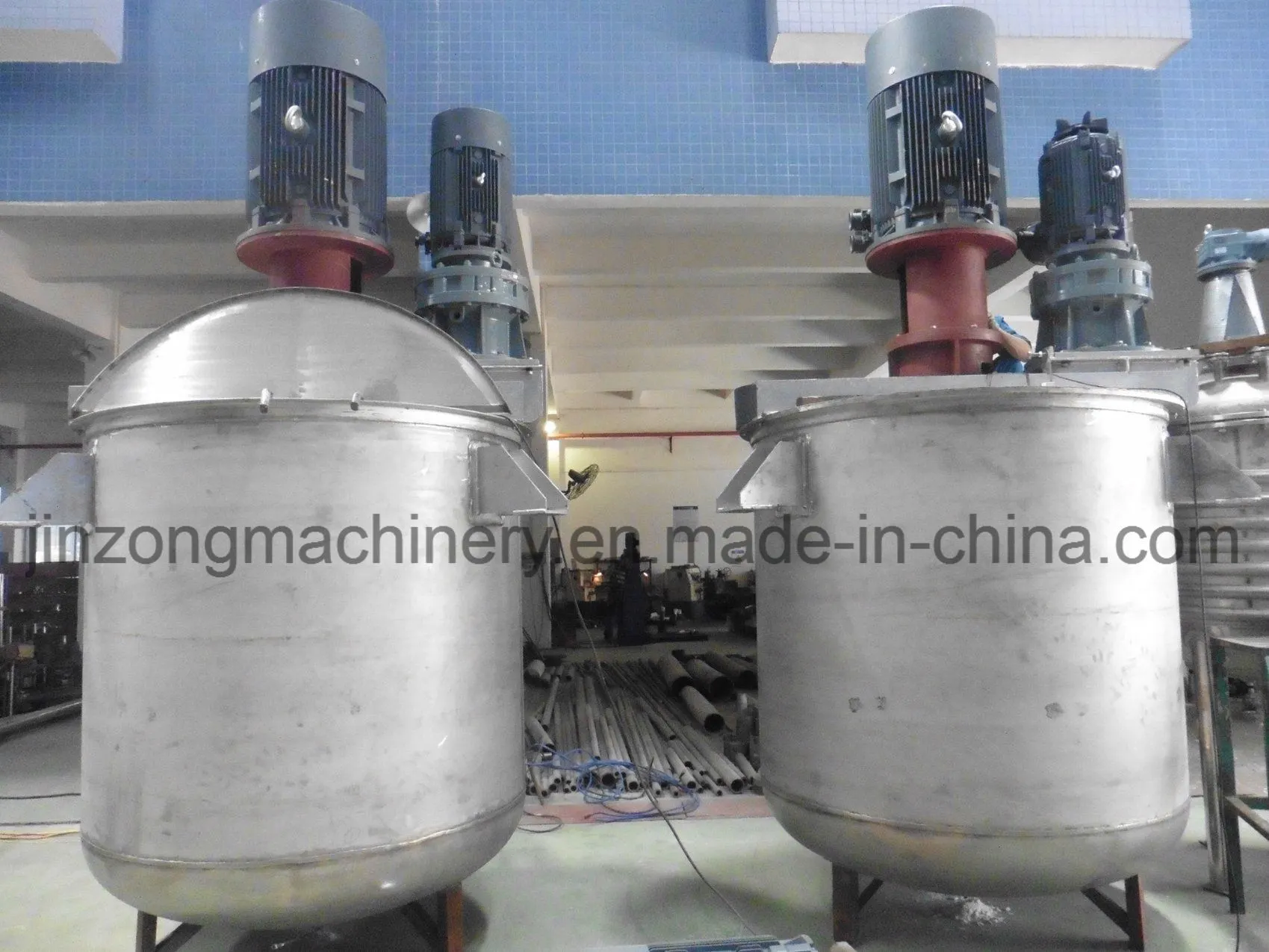 High Speed Paint Mixer Disperser Stainless Steel Mixing Tank 1