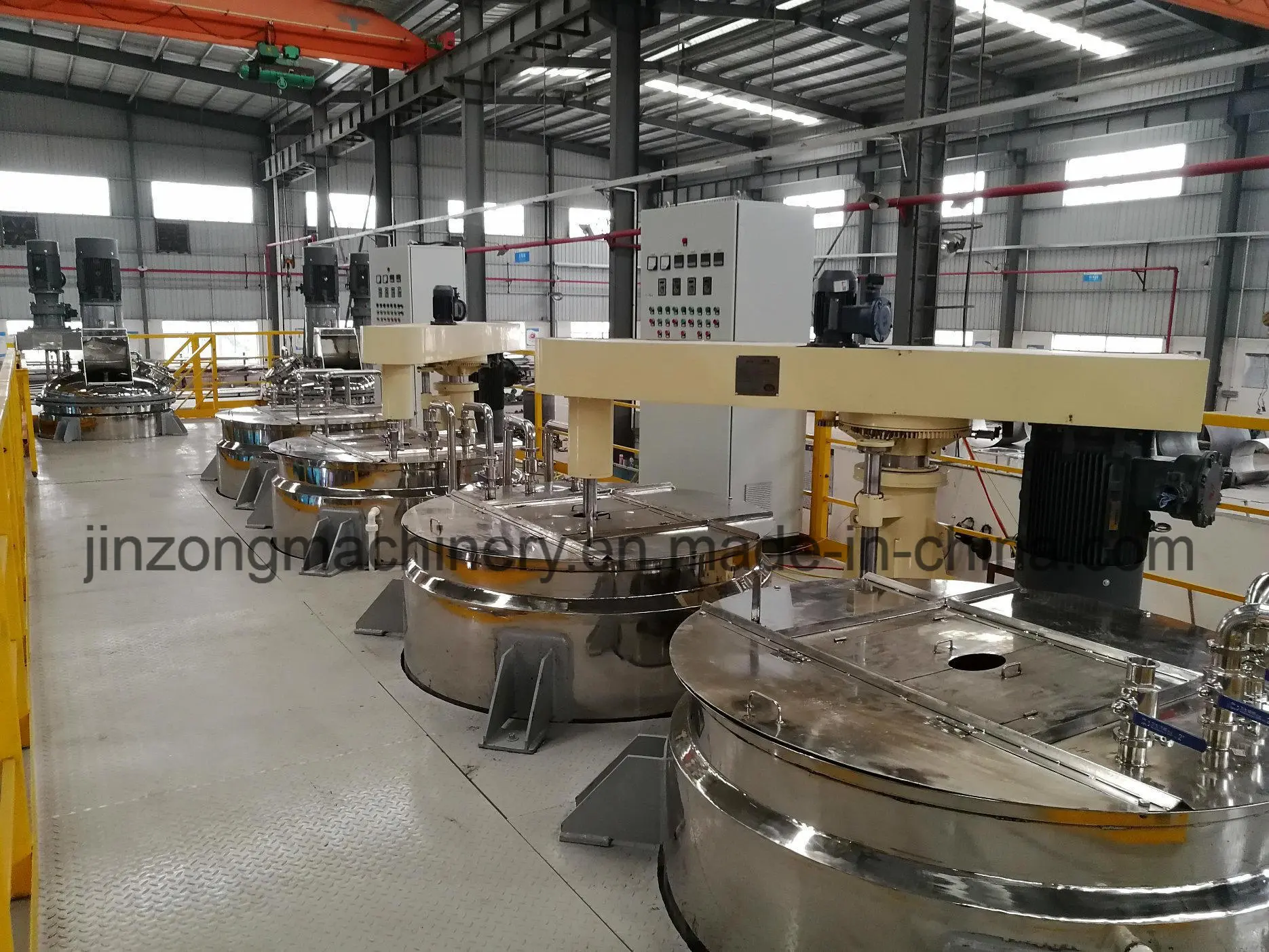 China Platform Type Paint Production Line Mixer Disperser 1