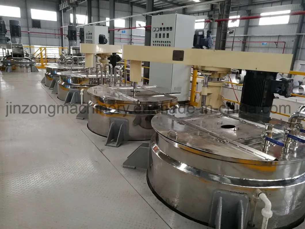 China Platform Type Paint Production Line Mixer Disperser