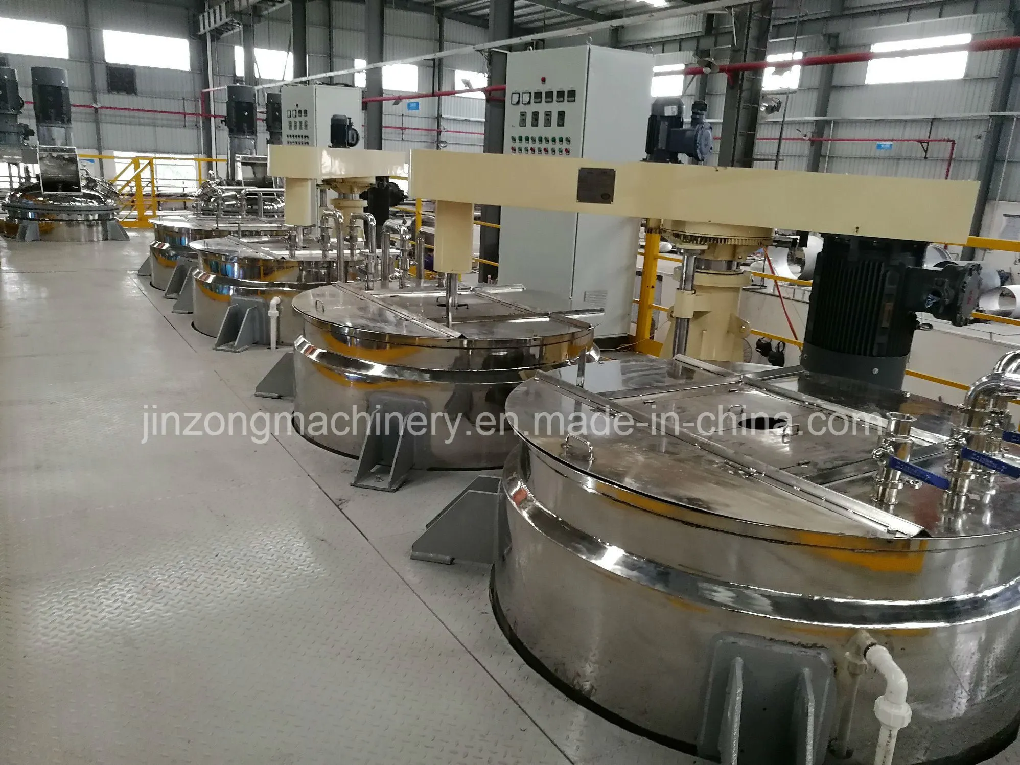 Variable High Speed Paint Mixer Disperser Making Mixing Machine 11kw for Coating Paint Resin Pigment 1