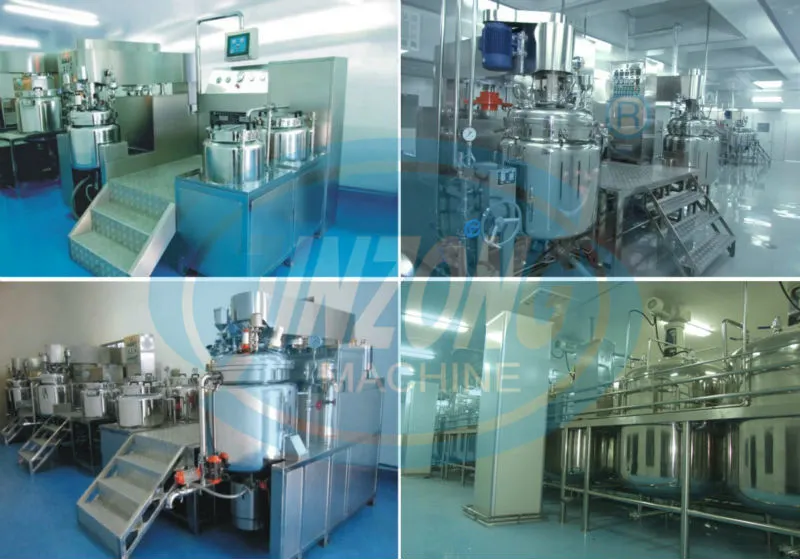 Homogenizer Vacuum Emulsifying Mixer Ointment Mixing Making Machine
