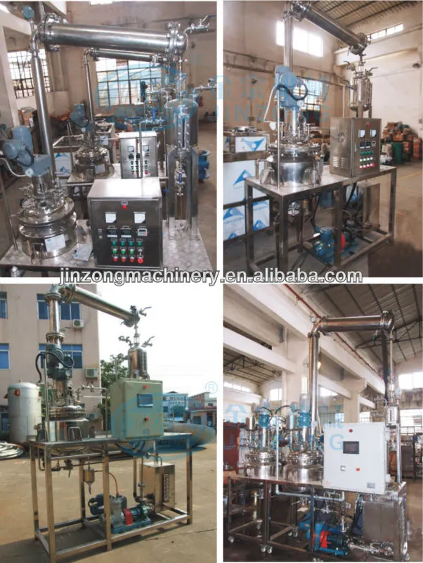 Jinzong Machinery Pilot/Small/Laboratory Reaction Mixer Plant for Pharmaceutical