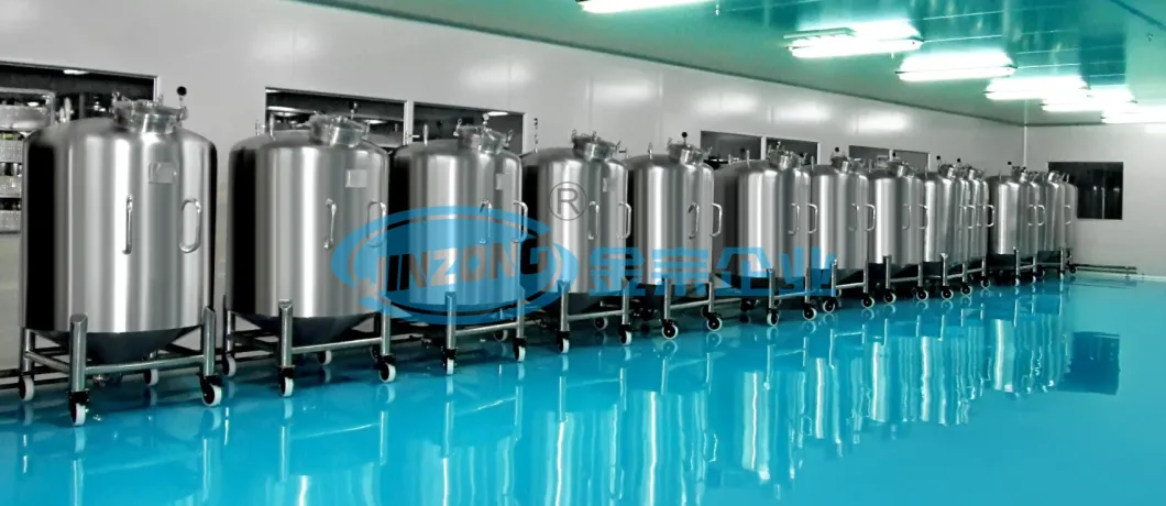 OEM ODM Portable Pressure Vessel Single Layer Storage Tank