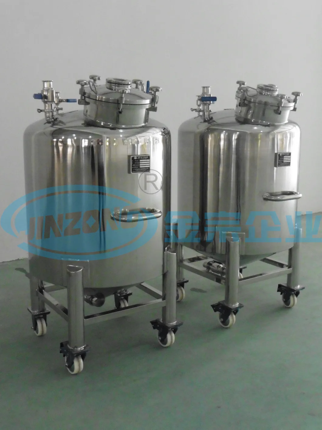 OEM ODM Portable Pressure Vessel Single Layer Storage Tank