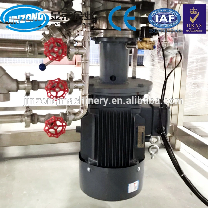 Automated Ointment Cream Emulsifier Mixing Machine Manufacturing Plant
