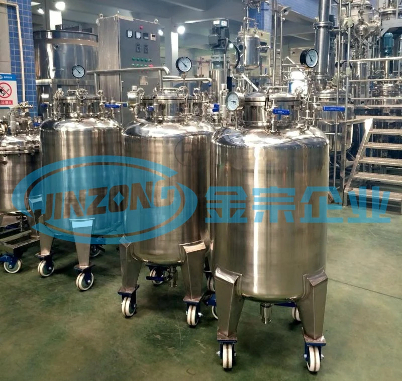 Portable Sterile Vessels Ss 316L Storage Tank