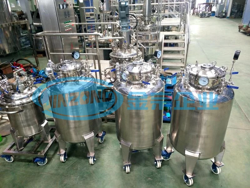 Portable Sterile Vessels Ss 316L Storage Tank