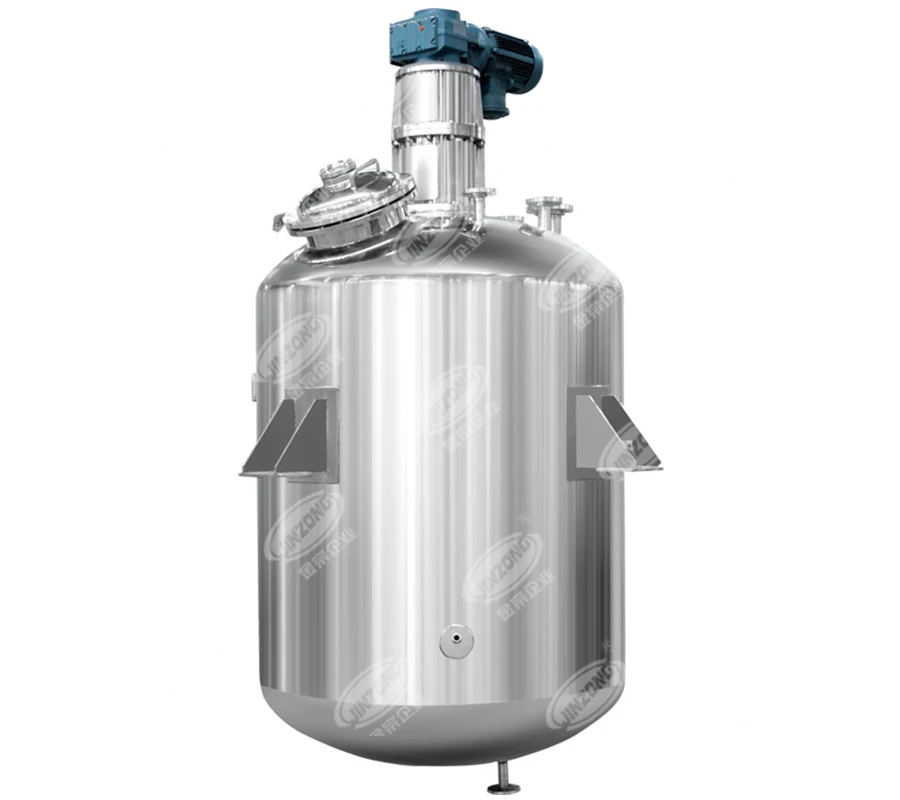 Stainless Steel Reactor Mixing Tank for Pharmaceutical Manufacturing Plant