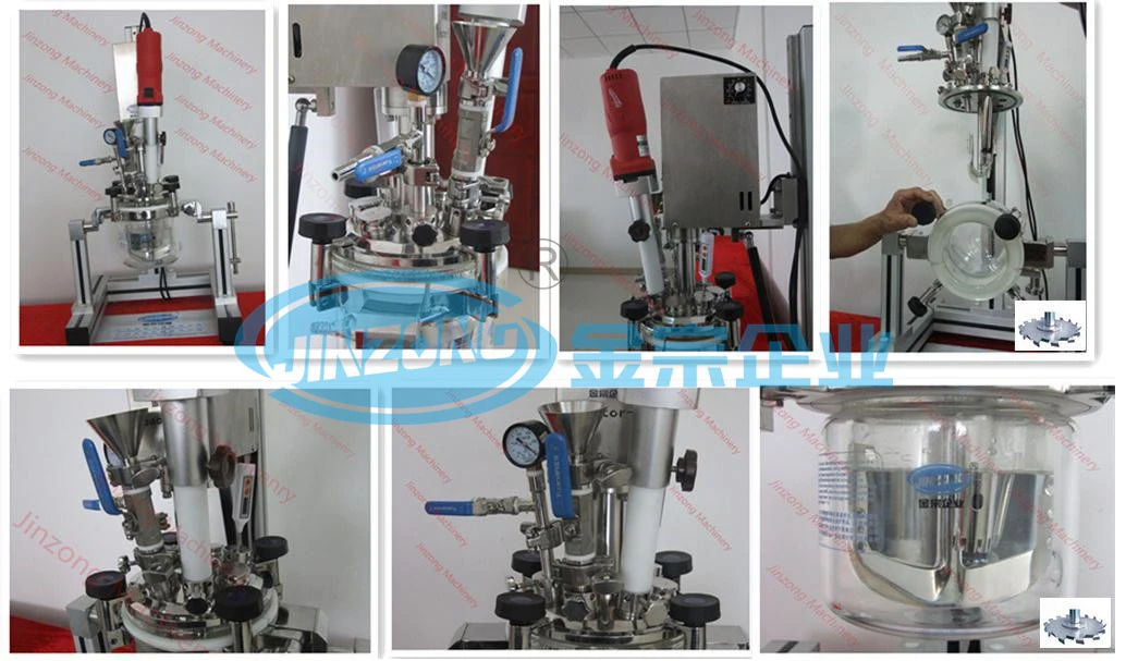 5L Vacuum Homogenizer Emulsifying Mixer Cream Mixing Machine for Lab