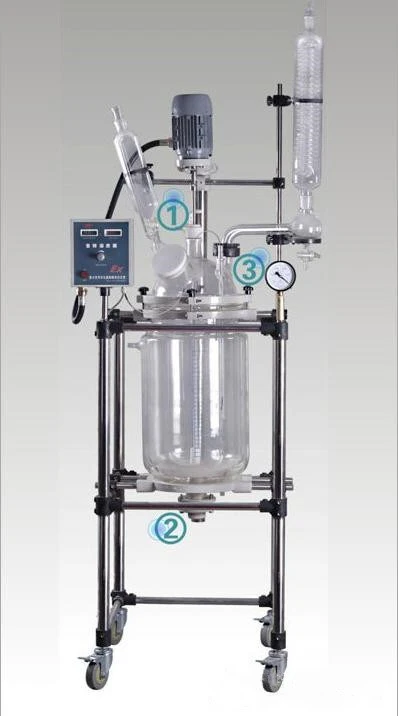 Glass Jacketed Reactors for Lab 1