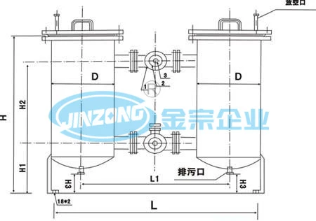 Stainless Steel Ss Duplex Filter for Pharmaceutical Production Line