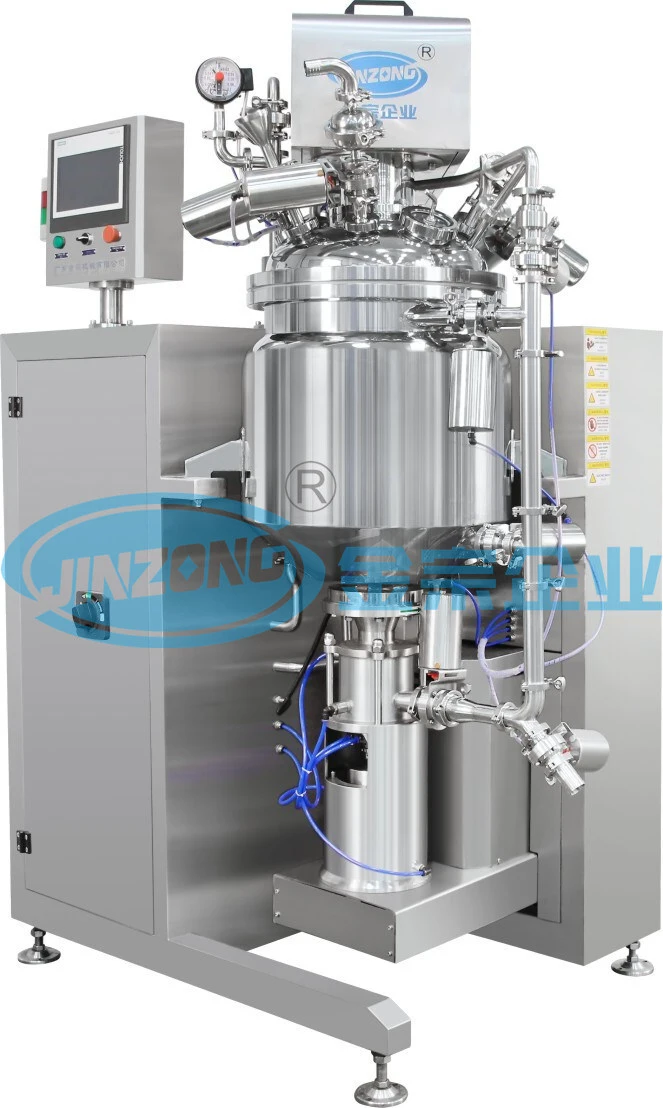 Electrical-Heating Steam Heating Vacuum Ointment Paste Cream Jacketed Mixing Machine 1