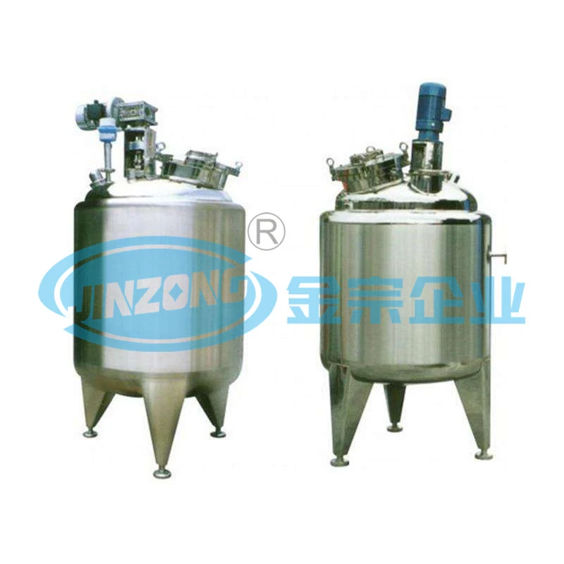 Bacterium Killing Pasteurization Tank Heating and Insulation Mixing Tank Pasteurizer