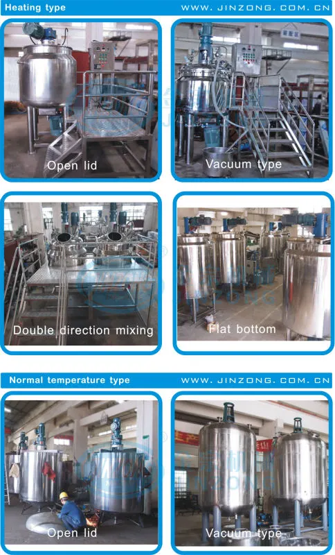 Condiment Baby Food Mayonnaise Production Line Mixing Machines and Equipment