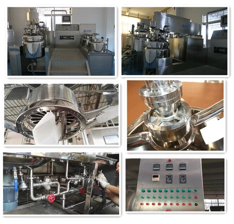 Vacuum Emulsifying Mixer for Mayonnaise Sandwich Sauce Salad Dressing Butterfly