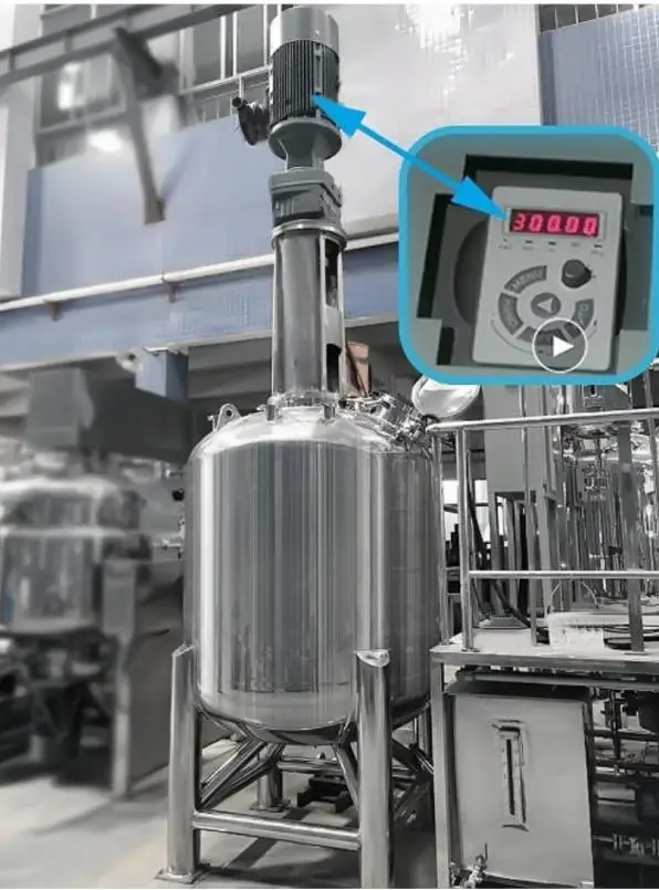 Heating & Cooling Chemical & Pharmaceutical Mixing Tanks with Stirrer