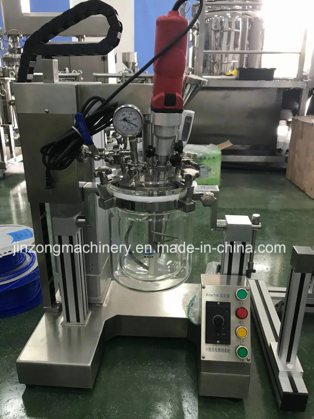 Multifunctional Lab Vacuum Emulsifying Mixer Cosmetic Gel Cream Making Machine