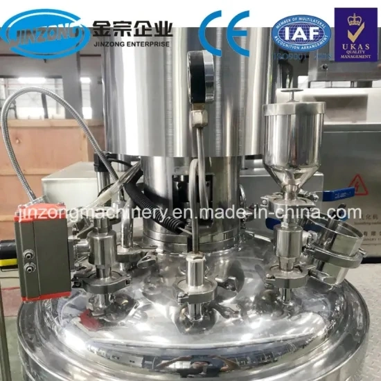 Vacuum Mixer Emulsifier Cosmetic Cream/Lotion/Ointment Maker Gel Wax Paste Making Mixing Machine