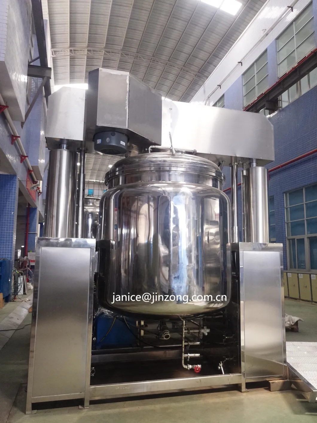 2000 Liter Vacuum Emulsifier for Ointment
