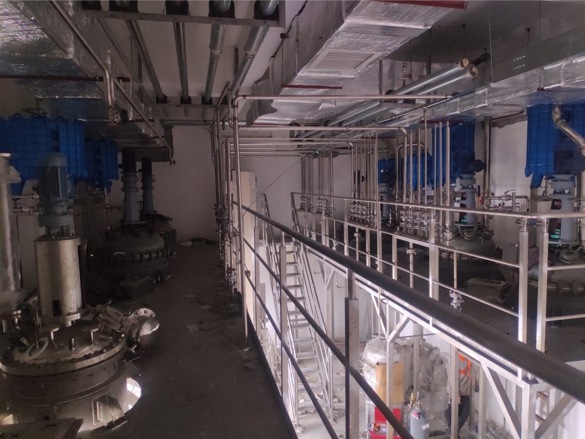 Preparation Injection Solution and API Project Plant Pharmaceutical Reactor 4