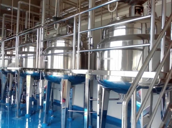Preparation Injection Solution and API Project Plant Pharmaceutical Reactor 1