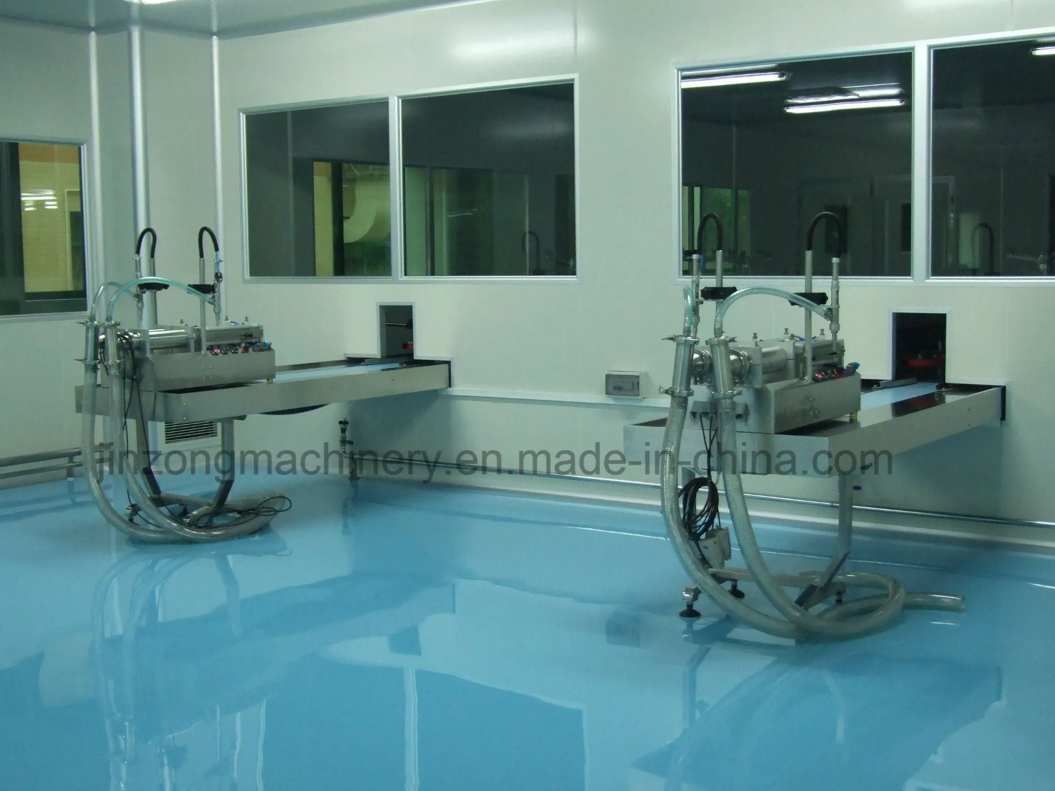 Semi-Automatic Double Heads Liquid Filling Machine 1