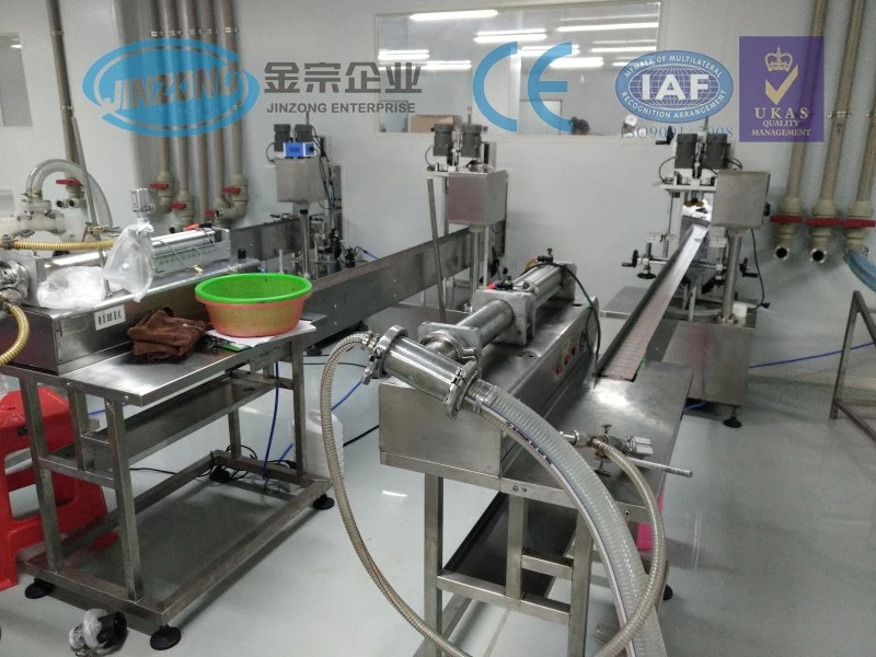 Small Production Capacity Semi-Automatic Filling and Capping Machine