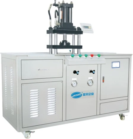 Cosmetic Puff Cake Powder Compacting Pressing Machine