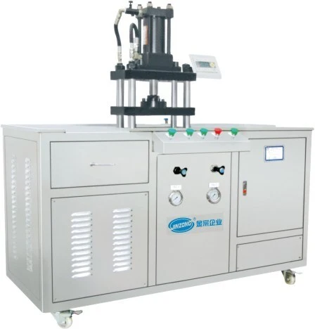 Cosmetic Puff Cake Powder Compacting Pressing Machine 1