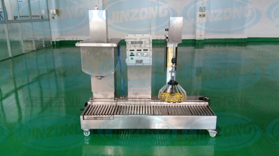 Automatic Gravity Filling Machine with Capping 1