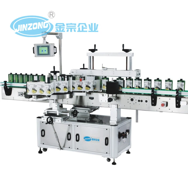 Semi-Automatic Round and Flat Bottles/Flat Bottles Labeling Machine