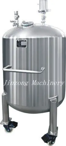 Jinzong Machinery High Quality Stainless Steel Liquid Milk Water Chemicals Storage Tank 1