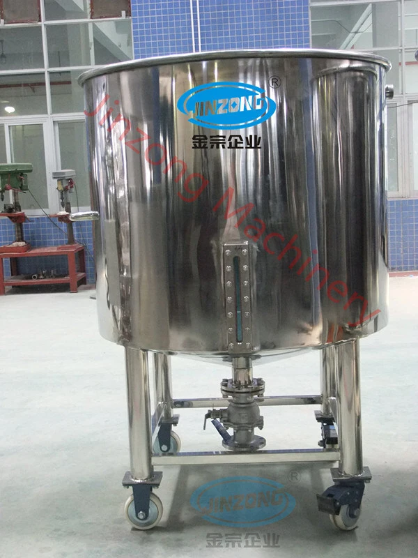 China Gold Supplier Moving Stainless Steel Open Storage Tanks 1