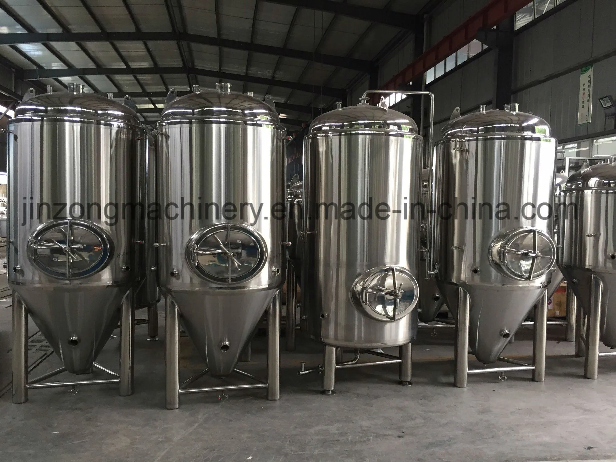 Stainless Steel Jacket Beer Fermentation Tank 1