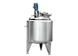 100L 200L 300L 500L 1000L Stainless Steel Industrial Jacketed Mixing Tank