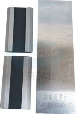 Stainles Steel Scraper Fineness Meter / Coating Scraper Fineness Meter 1