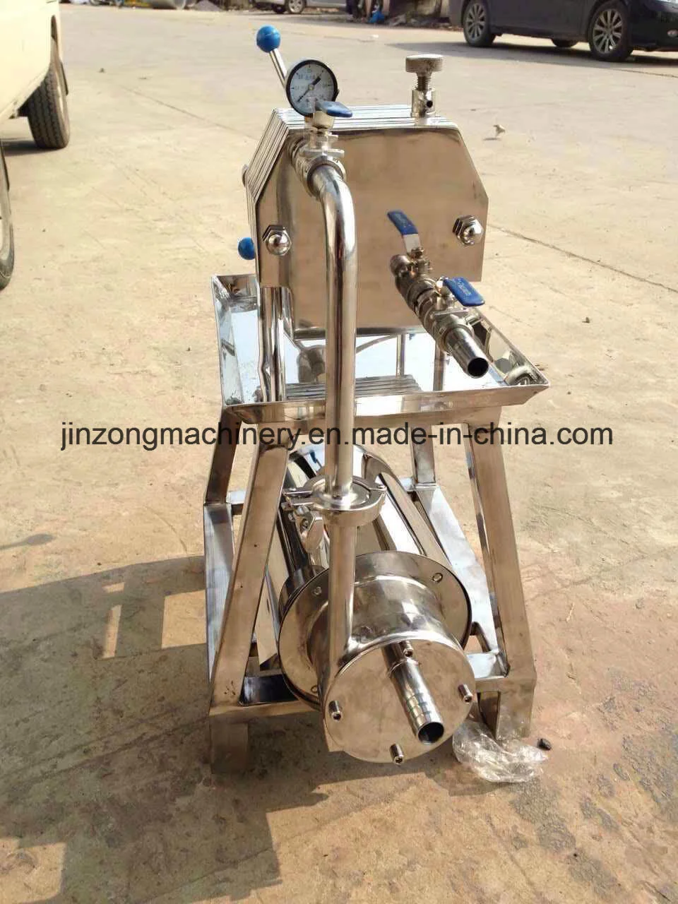 Stainless Steel Plate Filter Press 1