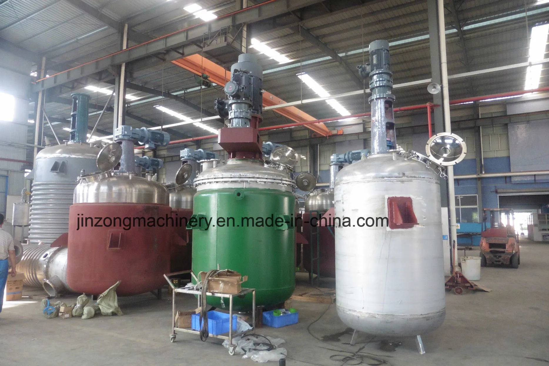 Stainless Steel Jacketed Reactor for Chemial Industry 1